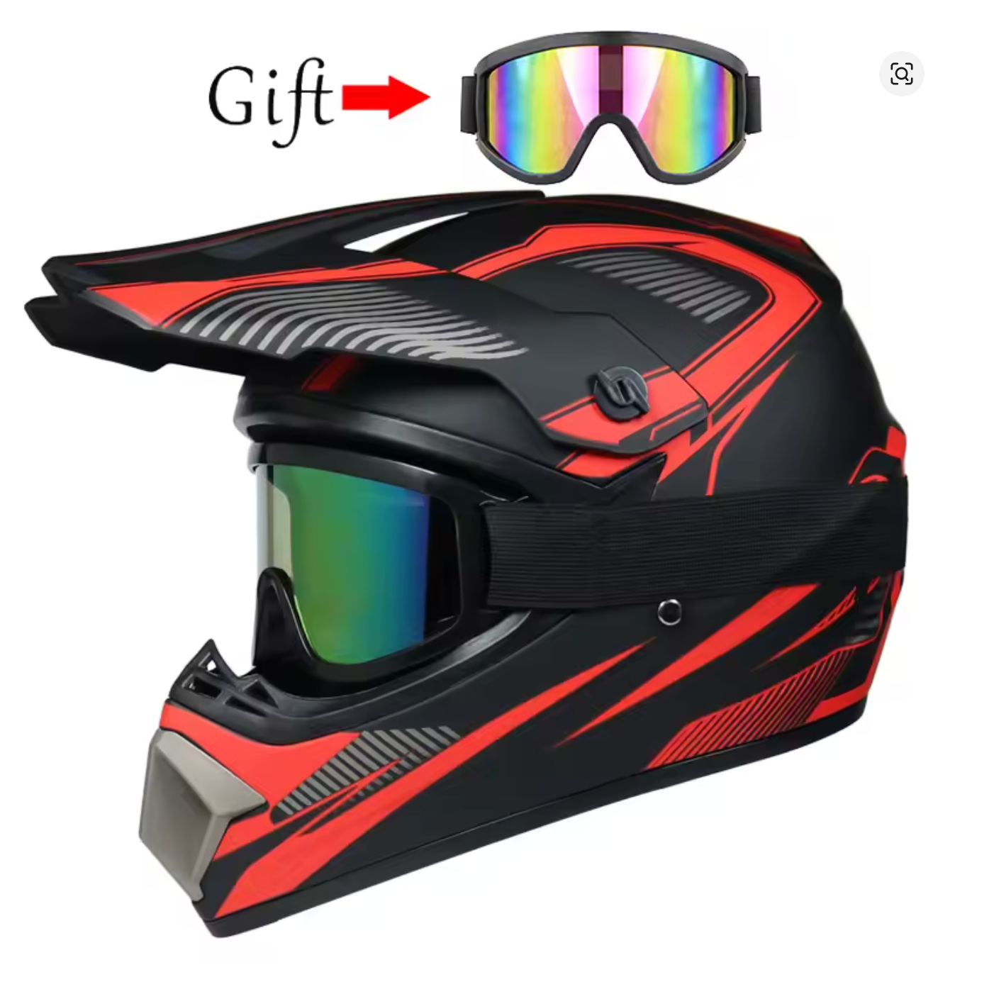 Pro Helmet + FREE Goggles
