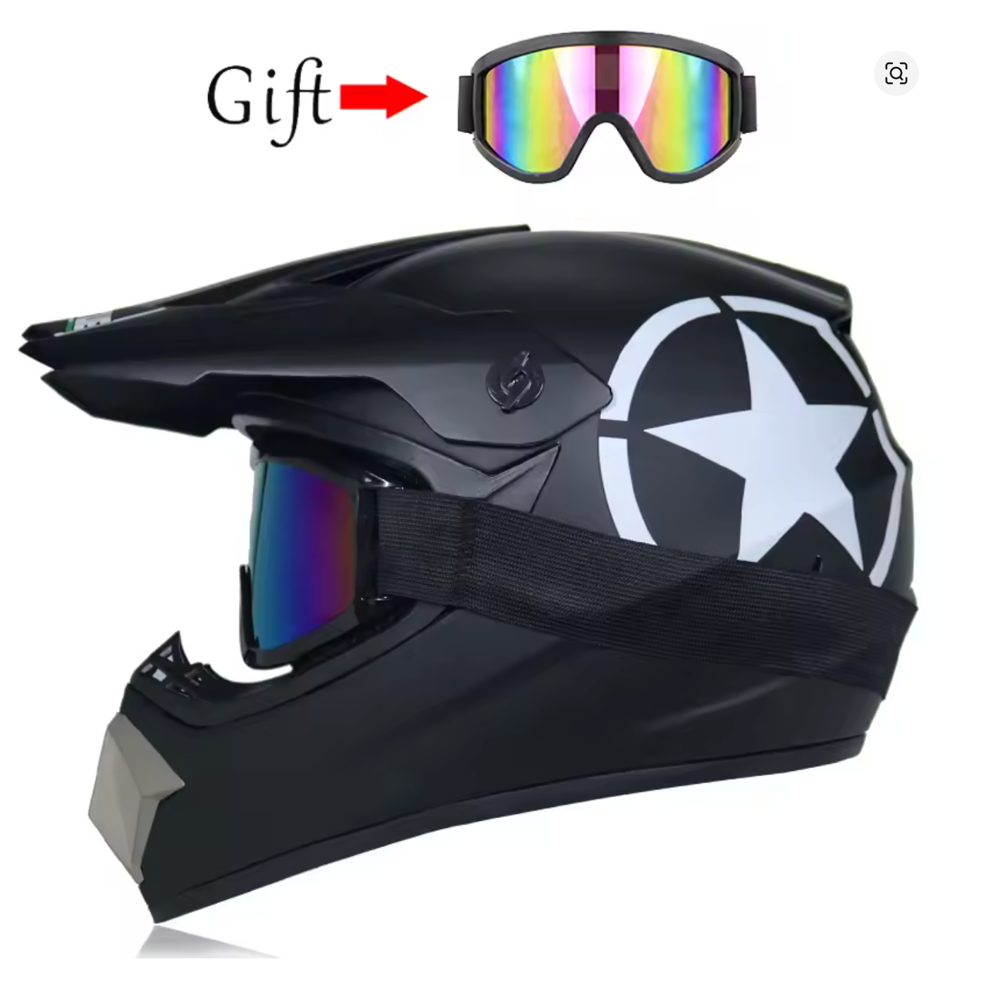 Pro Helmet + FREE Goggles